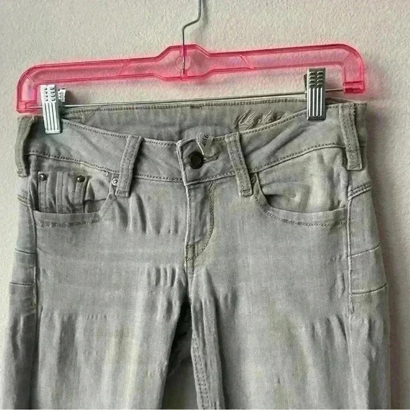 MANGO Skinny Jeans- Gray Wash Size 2 - Picture 8 of 9